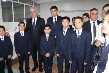 Амали хайр дар Мактаби махсуси ҷумҳуриявӣ дар шаҳри Душанбе