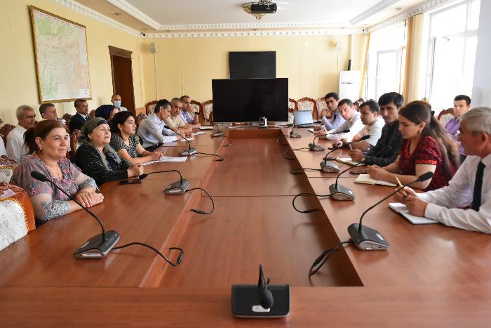 Дар машғулияти навбатии семинари бозомӯзӣ 