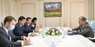 Вохӯрии раиси Кумитаи ҳифзи муҳити зист бо сафири Ҷумҳурии Туркия дар Ҷумҳурии Тоҷикистон