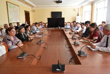 Дар машғулияти навбатии семинари бозомӯзӣ 