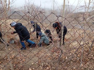 Аксияи «Тозагии маҳал» дар шаҳри Истиқлол
