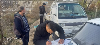 Амалиётҳои назоратӣ ҷиҳати ба тартиб даровардани ҷойгиронии партовҳо дар ноҳияи Бобоҷон Ғафуров