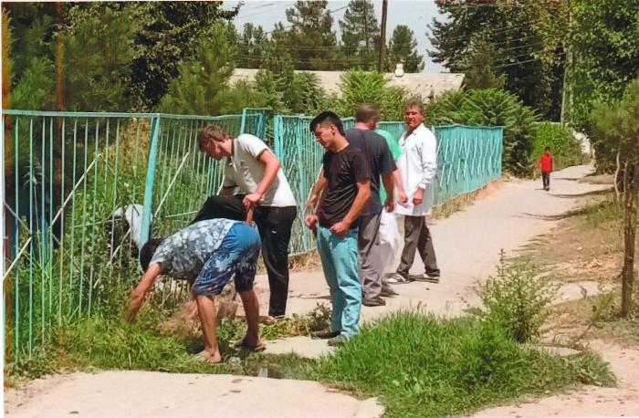 Акция «Чистоя местност» в районе Рудаки