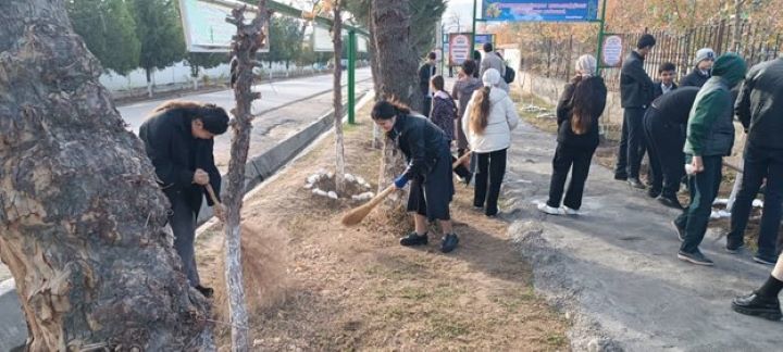 Баргузории аксияҳои экологӣ дар шаҳри Ҳисор 